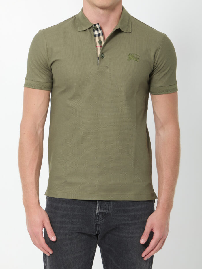 Burberry Pique cotton polo shirt