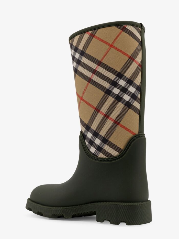 Burberry Rainboots With Traditional Check Insert