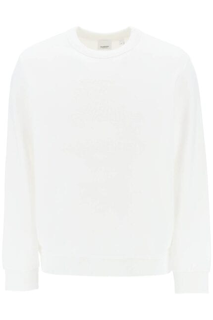 BURBERRY 'rayner' Crew-neck Sweatshirt With Equestrian Knight