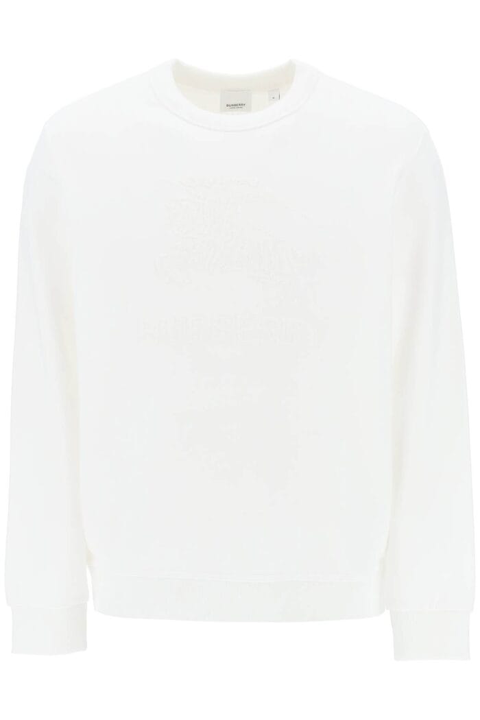 BURBERRY 'rayner' Crew-neck Sweatshirt With Equestrian Knight