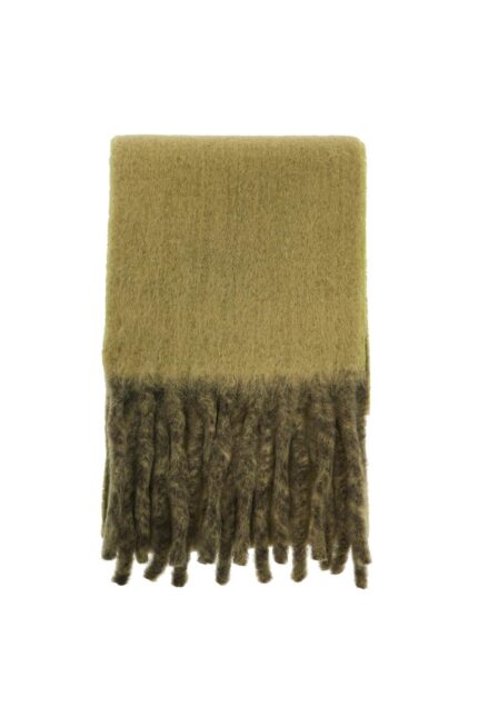 BURBERRY Reversible Alpaca Blend Scarf