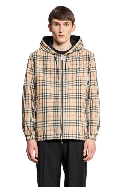 BURBERRY Reversible Vintage Check Hooded Jacket