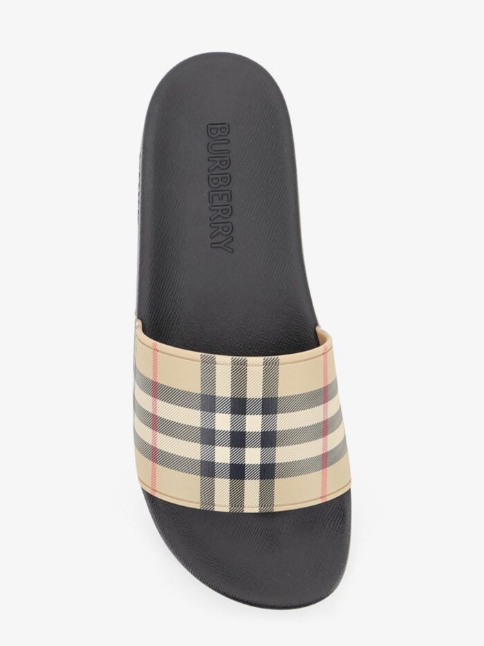 Burberry Sandals With Check Pattern