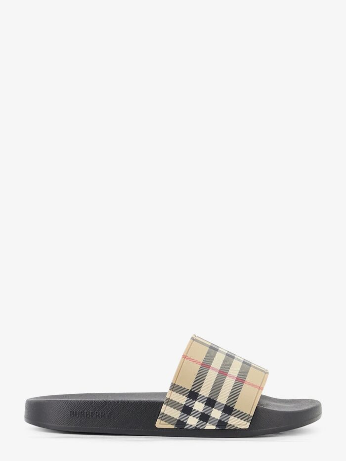 burberry sandals with check pattern Burberry Sandals With Check Pattern