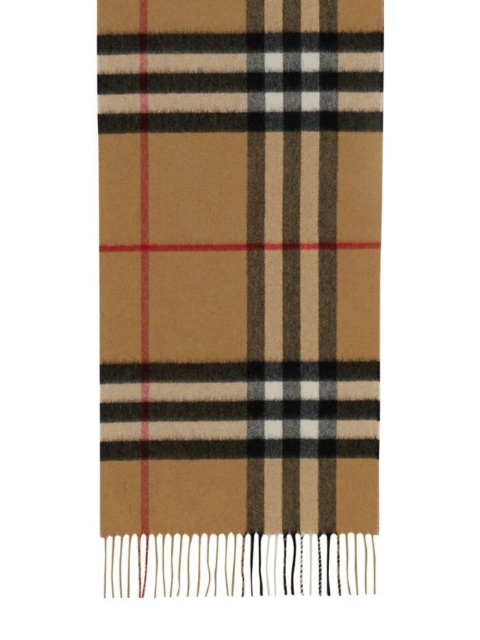 Burberry SCIARPA IN CASHMERE CHECK