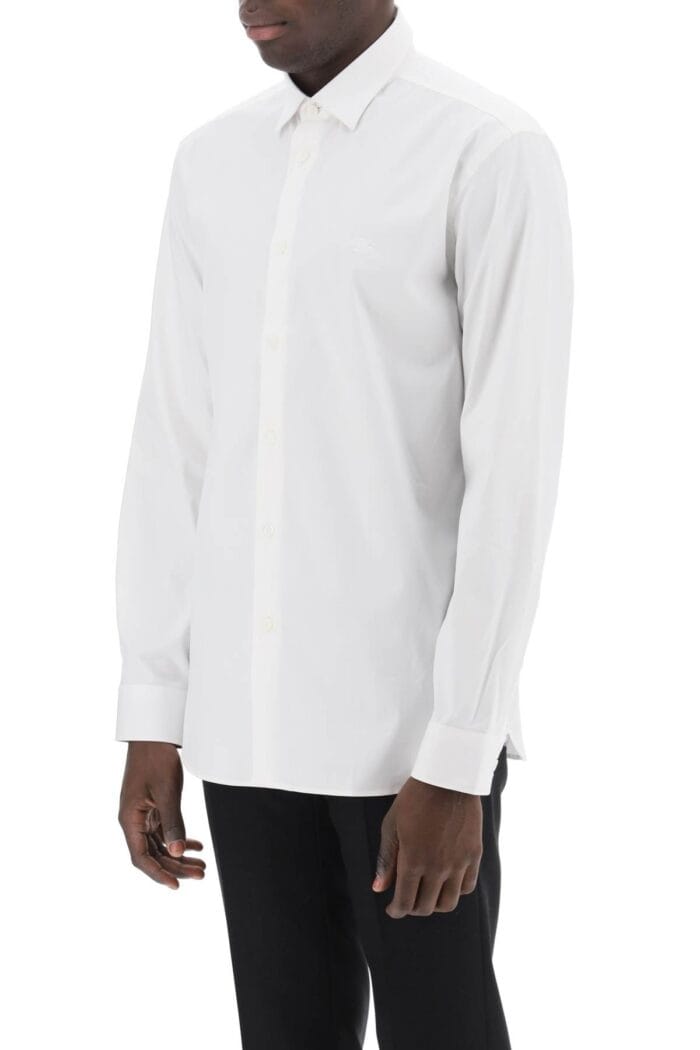 BURBERRY Sherfield Shirt In Stretch Cotton