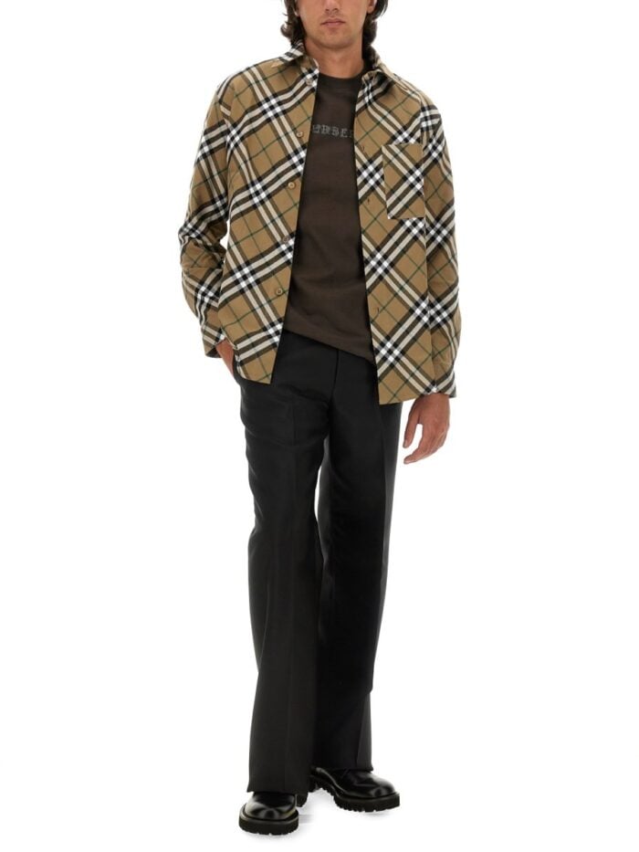 Burberry SHIRT WITH CHECK PATTERN