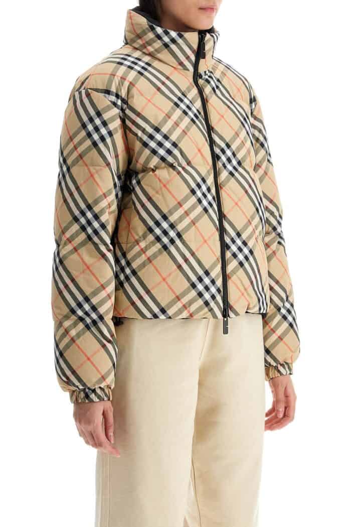 BURBERRY Short Reversible Down Jacket