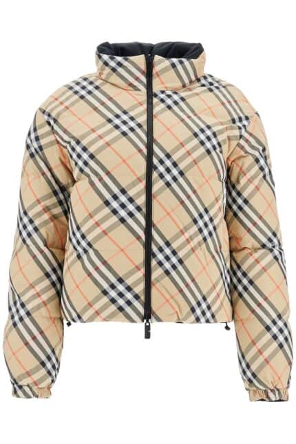 BURBERRY Short Reversible Down Jacket