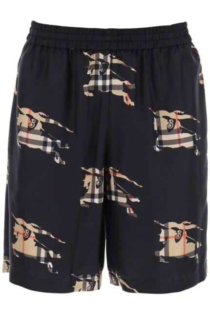 Burberry Shorts With Ekd Motif