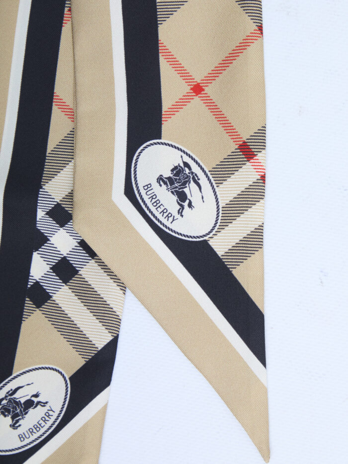 Burberry Silk twill ribbon