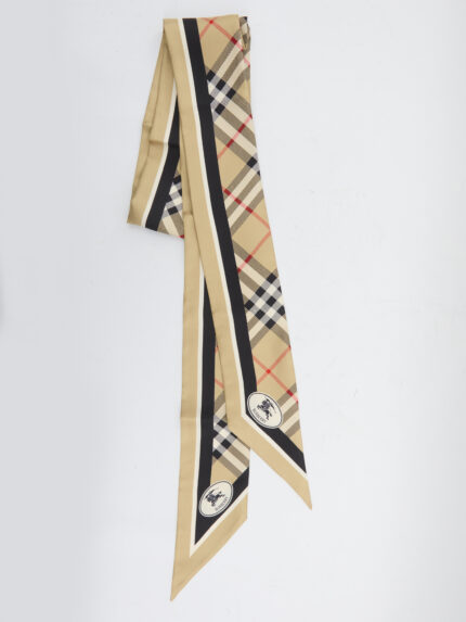 Burberry Silk twill ribbon