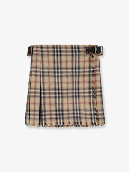 Burberry Skye Cotton Kilt