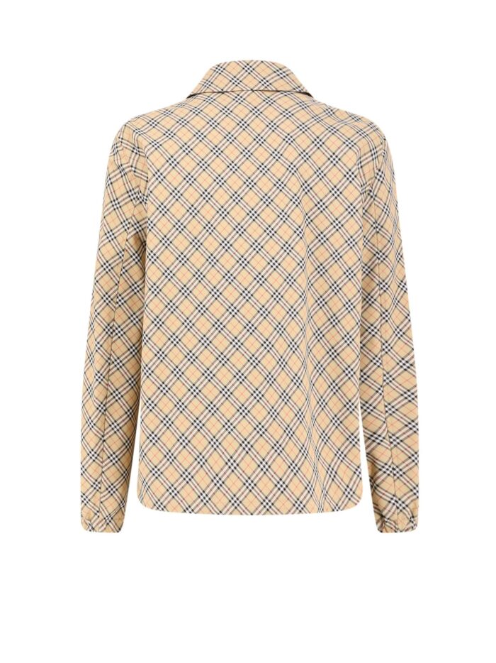 Burberry Slindon Jacket With Iconic Check Motif