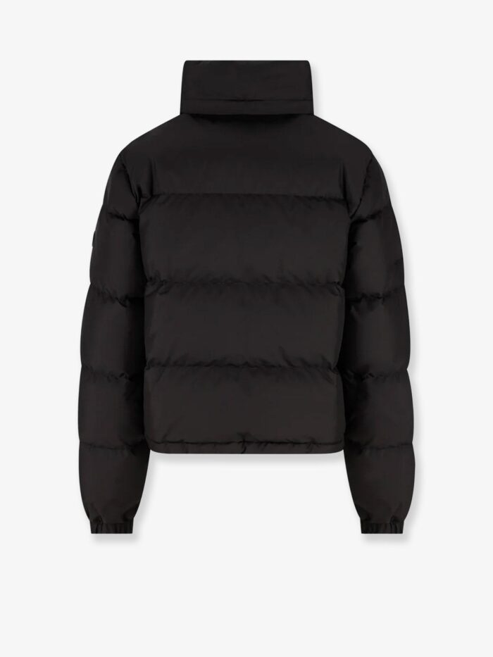 Burberry Snowdon Down Jacket With Check Profile