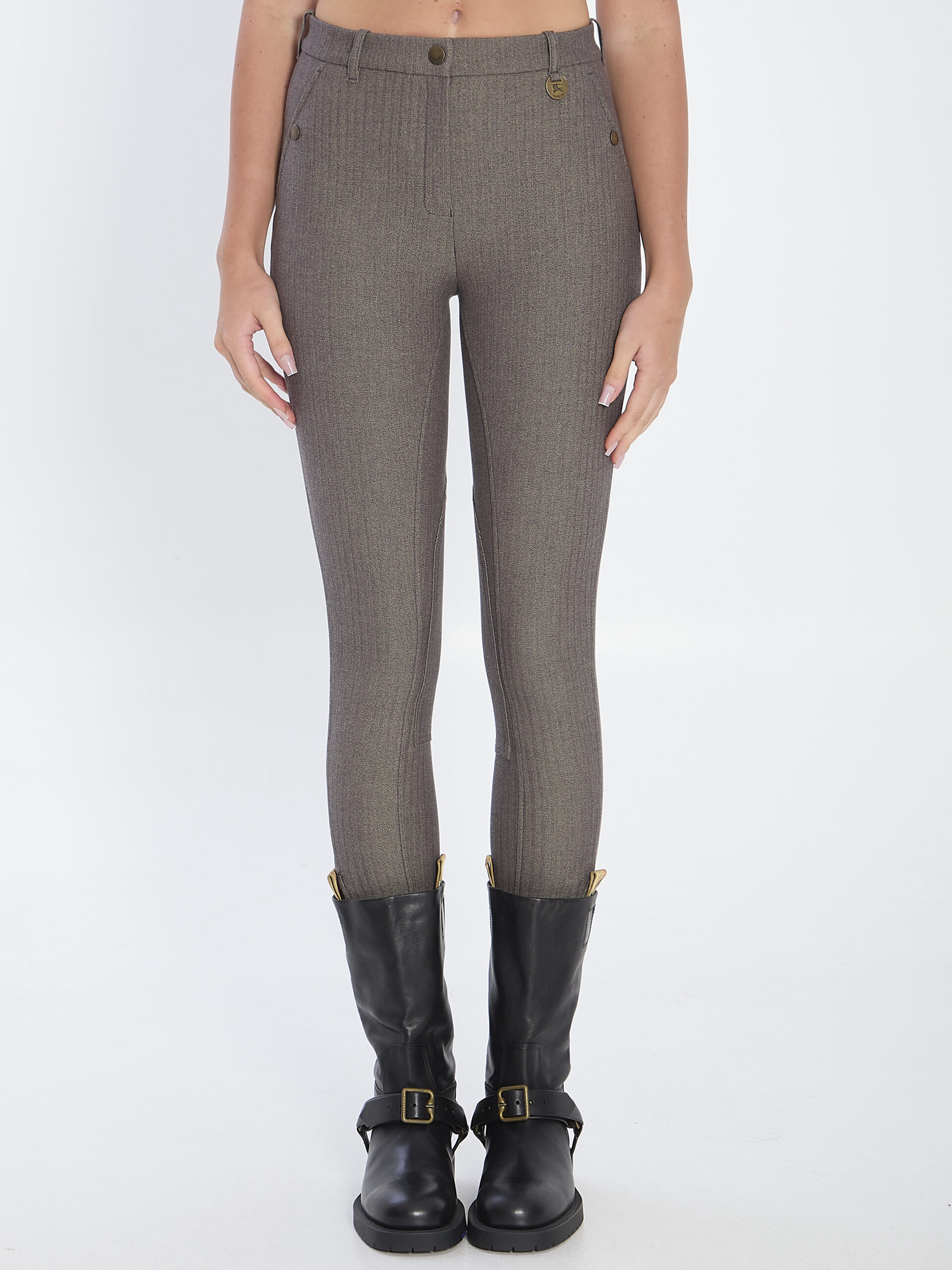 Burberry Stretch cotton Jodhpur trousers