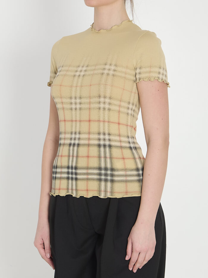 Burberry Stretch cotton T-shirt