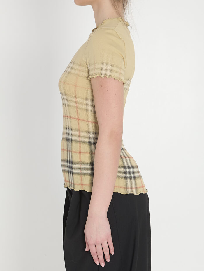 Burberry Stretch cotton T-shirt