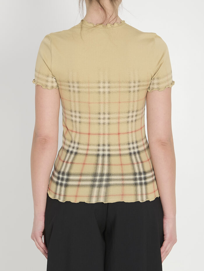 Burberry Stretch cotton T-shirt