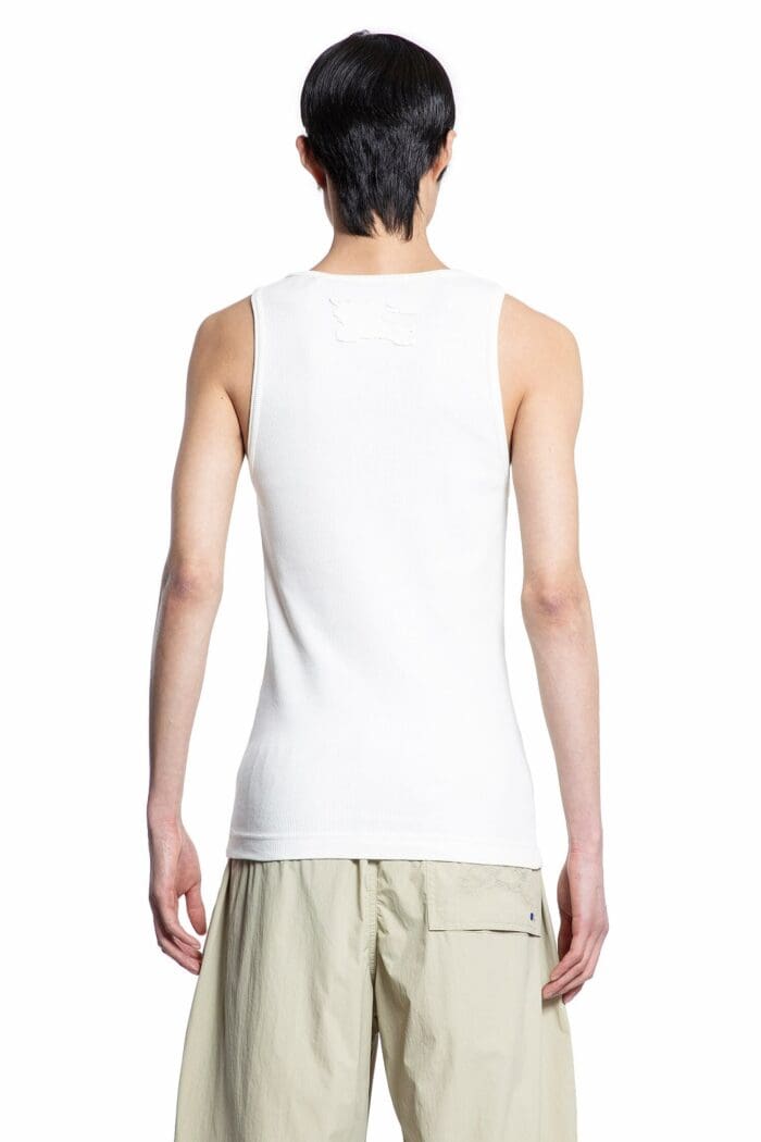 BURBERRY Stretch Cotton Tank Top