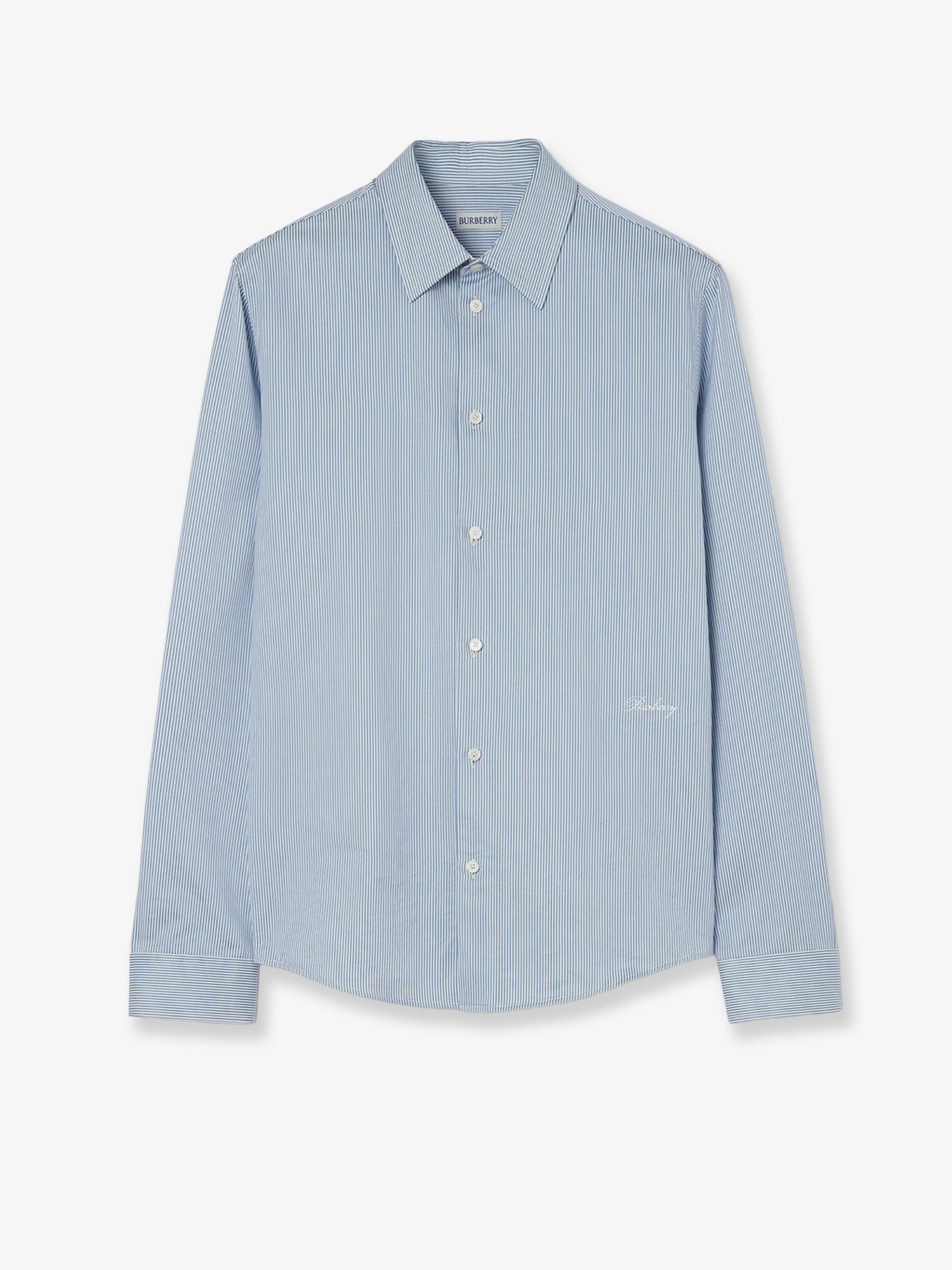 Burberry Striped Cotton Shirt
