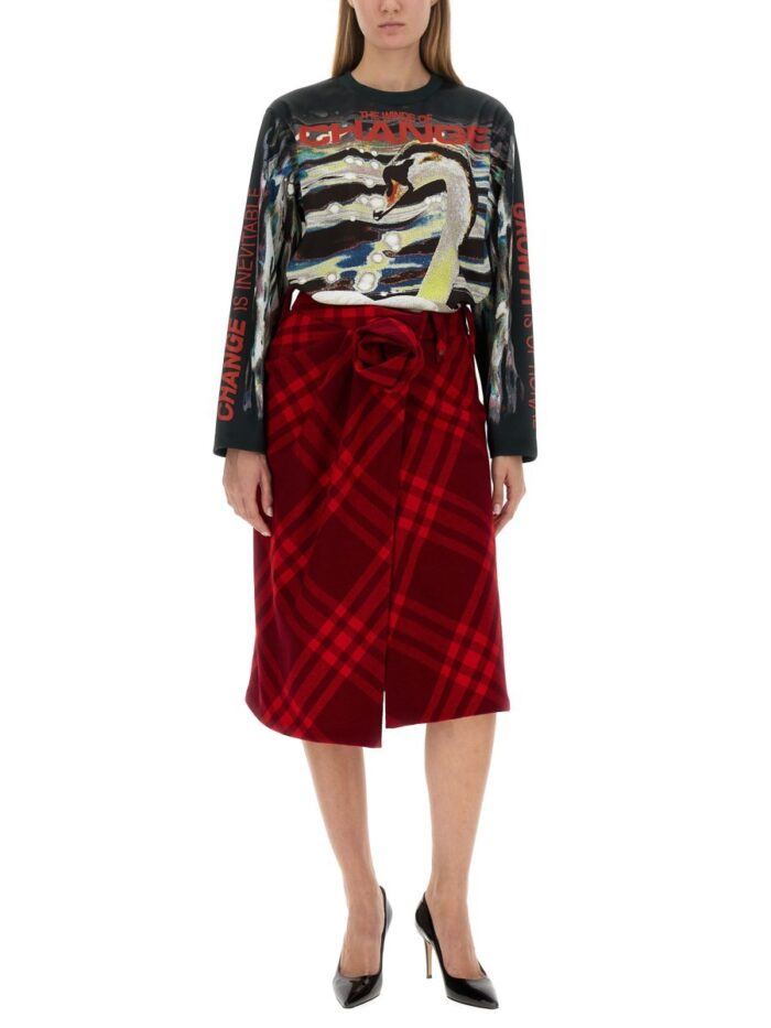 Burberry SWAN PRINT SWEATER