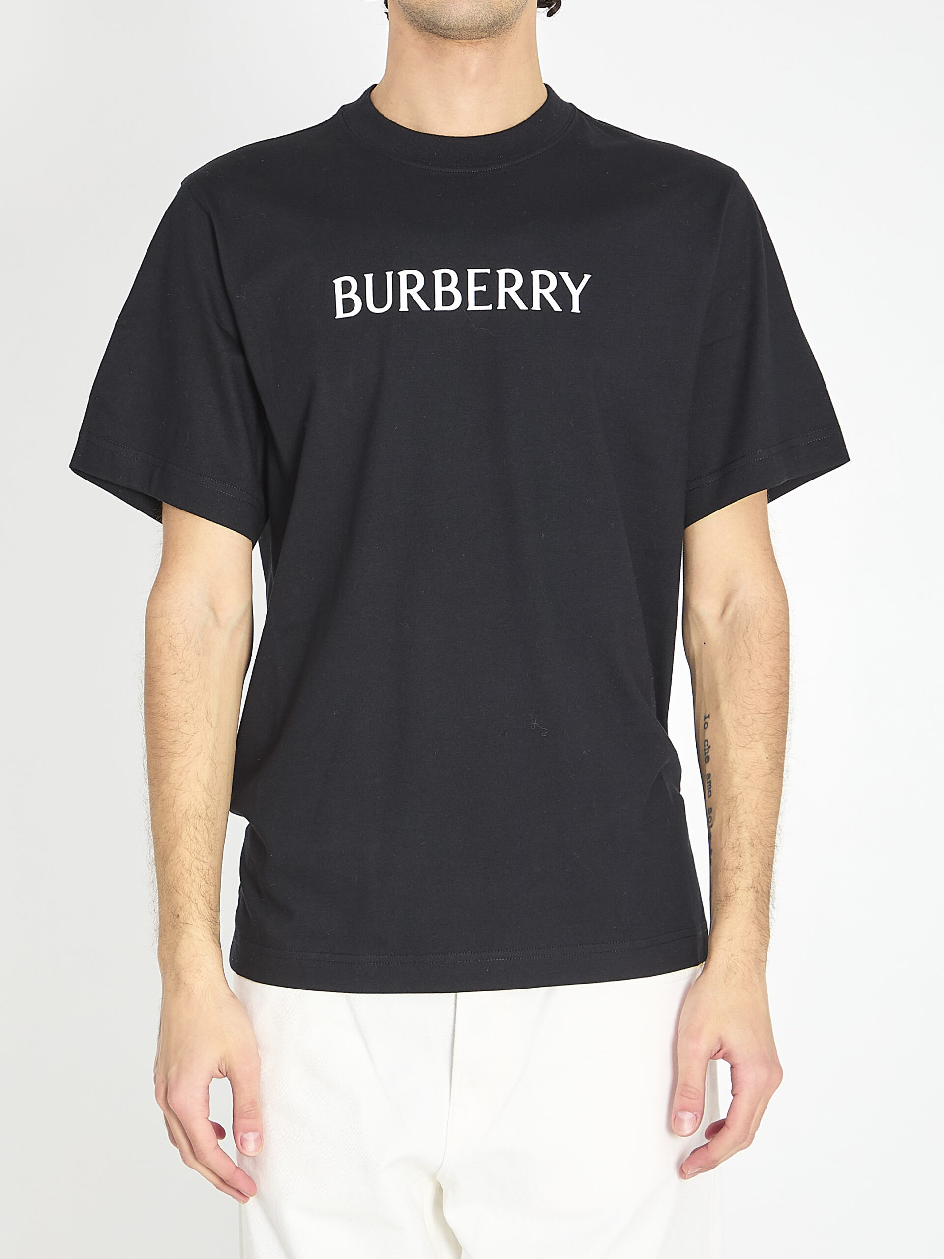 Burberry T-shirt in cotton with logo