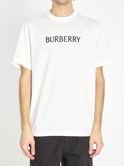 Burberry T-shirt in cotton with logo