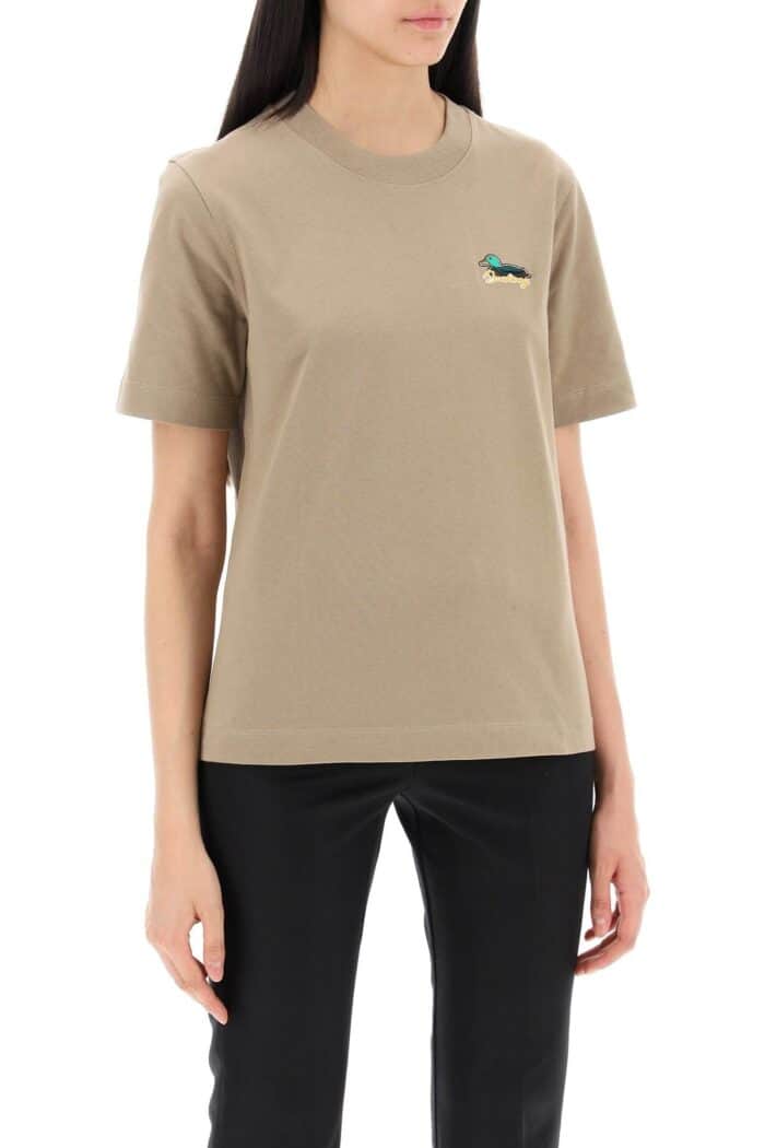 BURBERRY T-shirt With Duck Detail