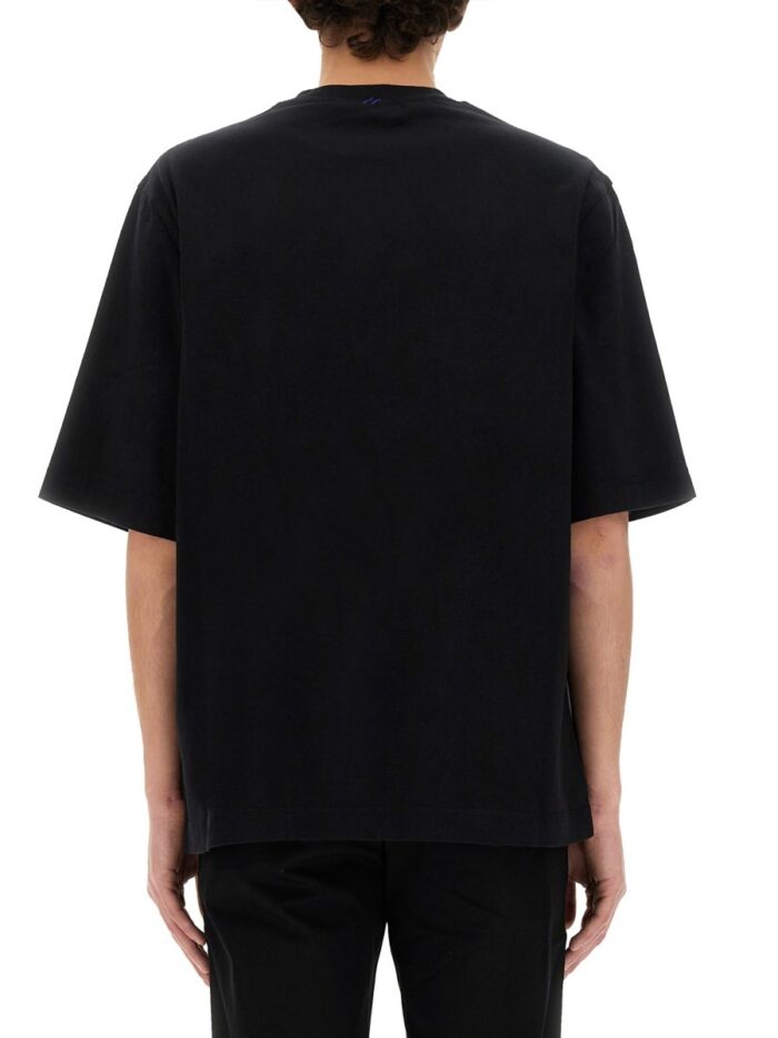 Burberry T-SHIRT WITH EKD PATCH