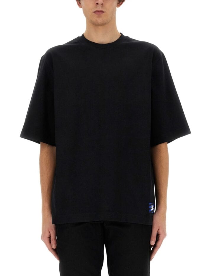 Burberry T-SHIRT WITH EKD PATCH