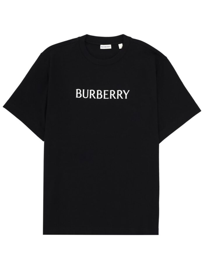 burberry t shirt with logo Burberry T-SHIRT WITH LOGO