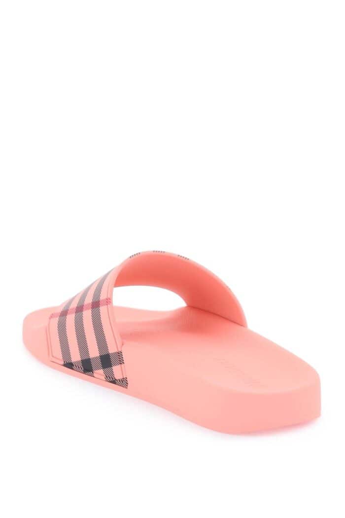 Burberry Tartan Rubber Slides