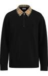 Burberry Traditional Check Half-zip Sweater