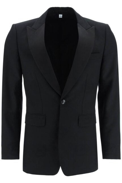 BURBERRY Tuxedo Jacket With Jacquard Details