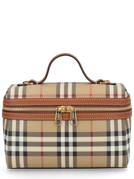 Burberry "VANITY CHECK" BAG