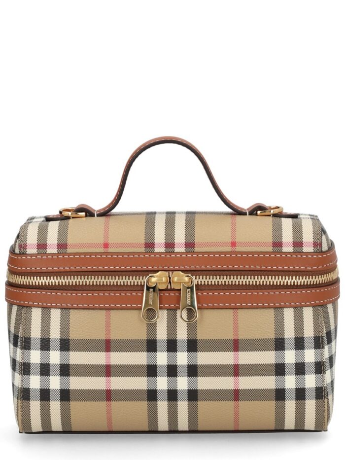 Burberry "VANITY CHECK" BAG