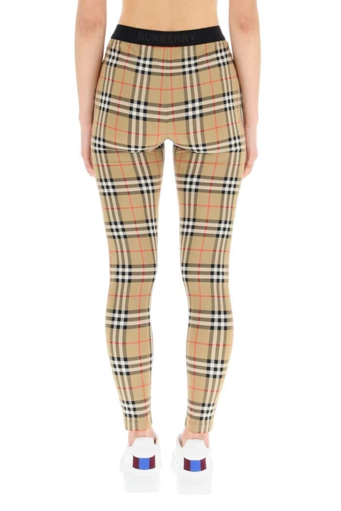 BURBERRY Vintage Check Belvoir Leggings