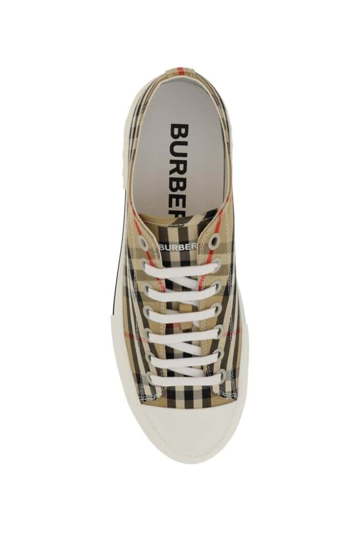 Burberry Vintage Check Canvas Sneakers