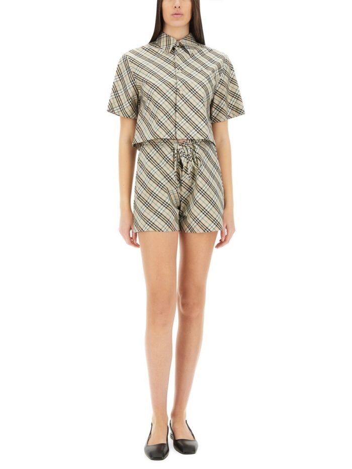 burberry vintage check shorts Burberry VINTAGE CHECK SHORTS