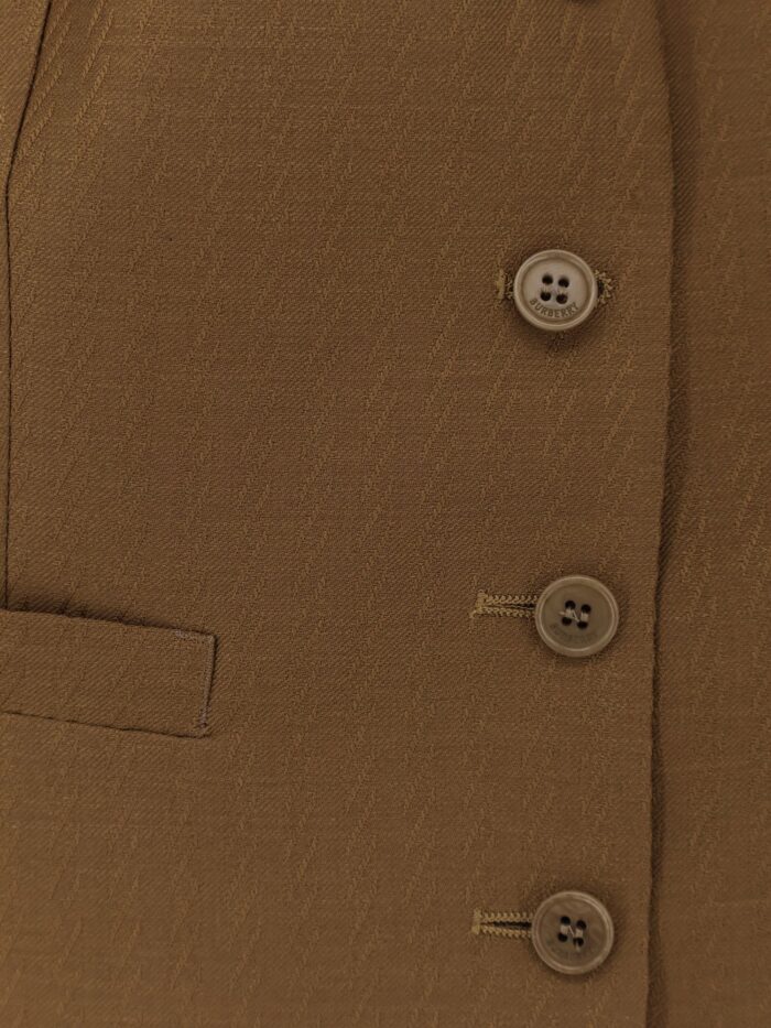 Burberry Warren Wool And Mohair Vest