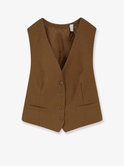 Burberry Warren Wool And Mohair Vest