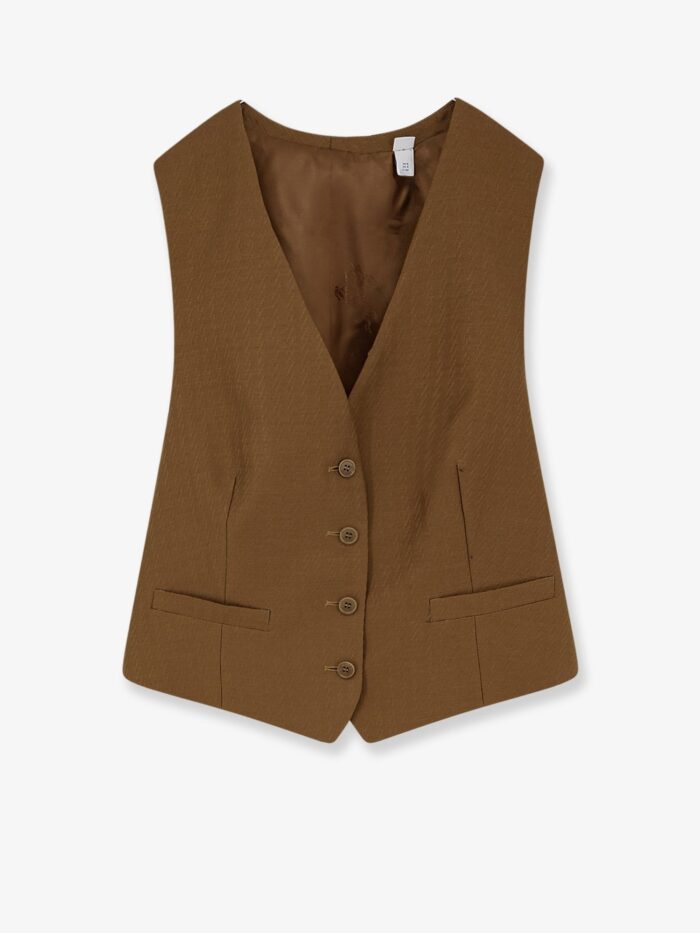 Burberry Warren Wool And Mohair Vest