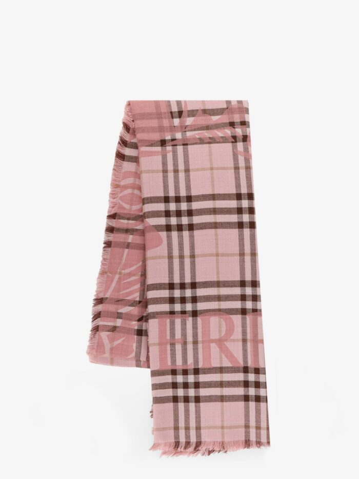 Burberry Wool And Silk Scarf