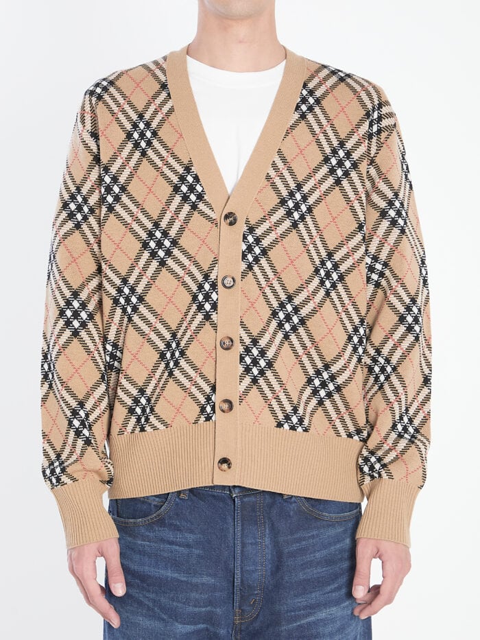 Burberry Wool-Blend Cardigan