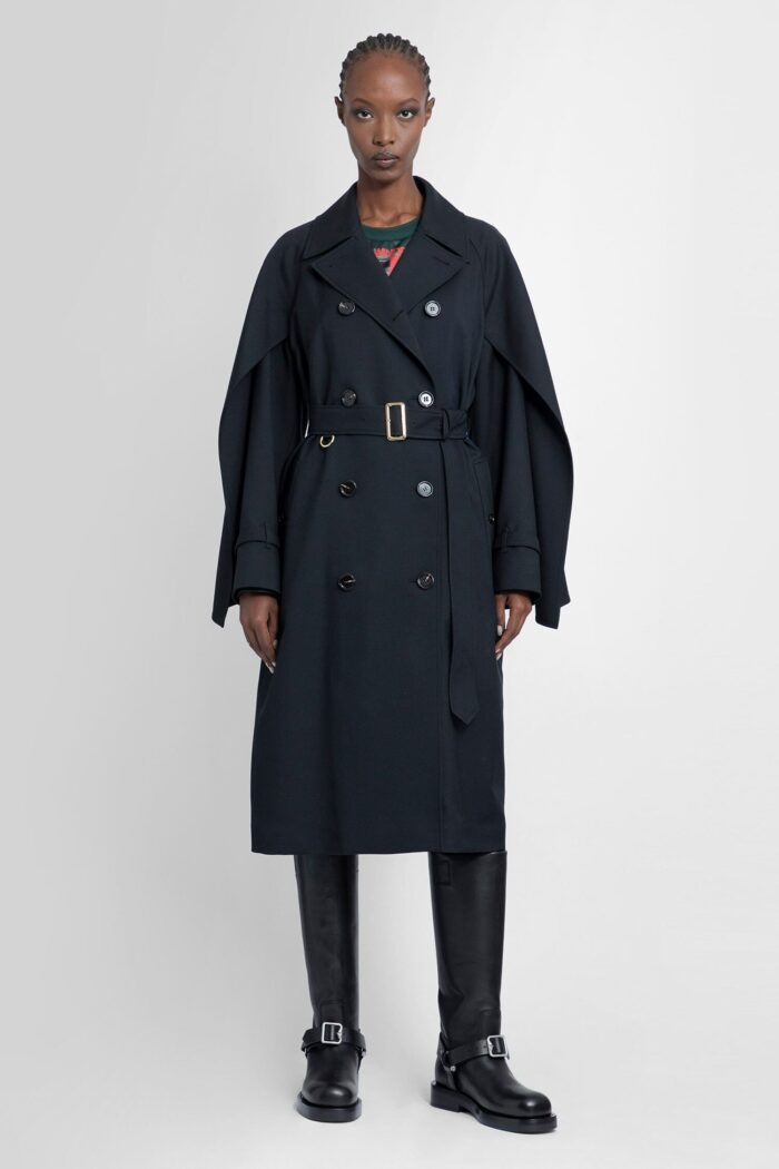 BURBERRY Wool Blend Trench Coat