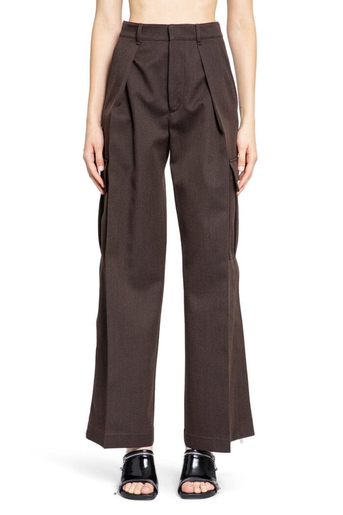 BURBERRY Wool Cargo Trousers