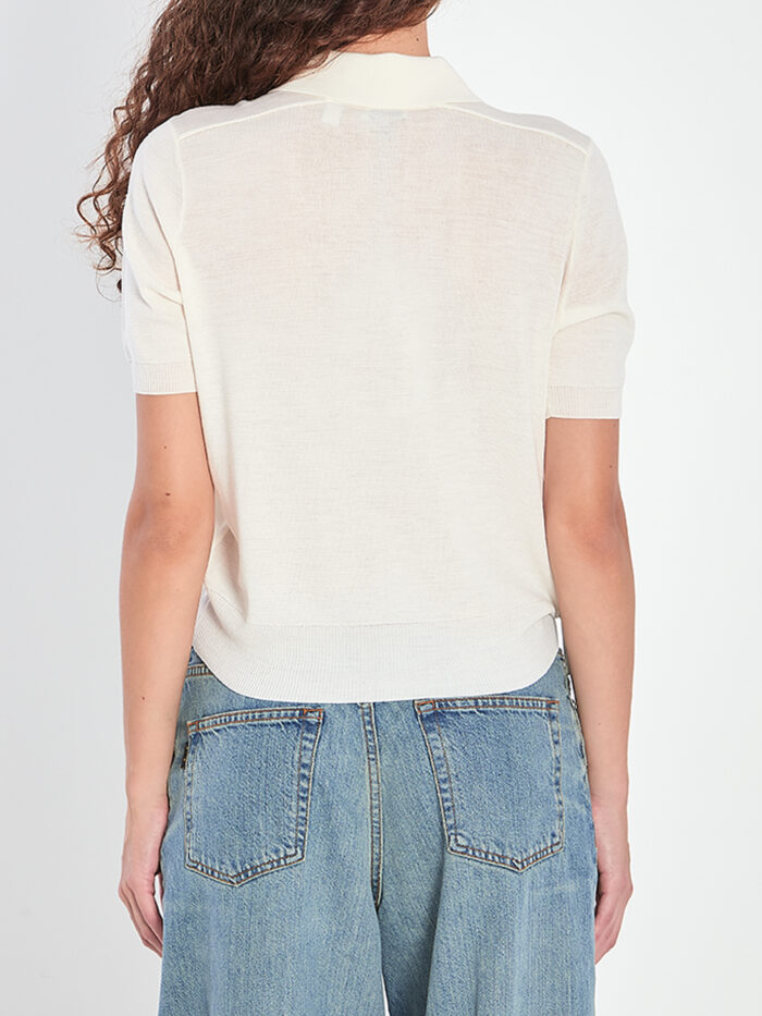 Burberry Wool Polo Shirt