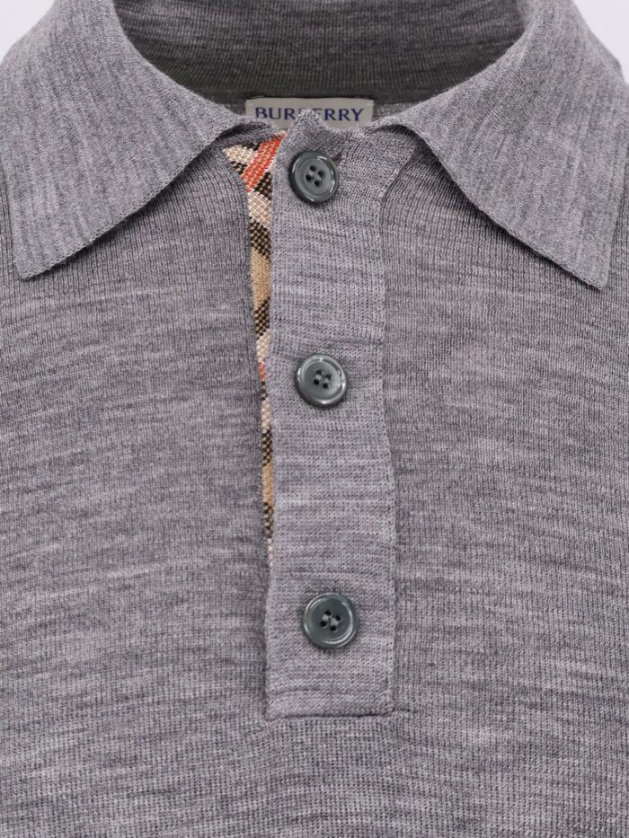 Burberry Wool Polo Sweater