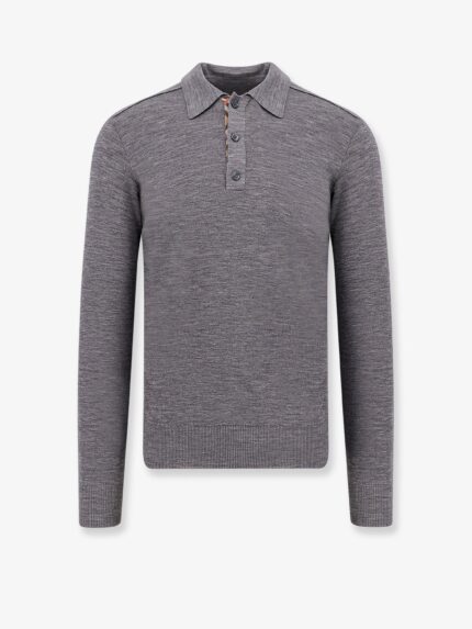 Burberry Wool Polo Sweater